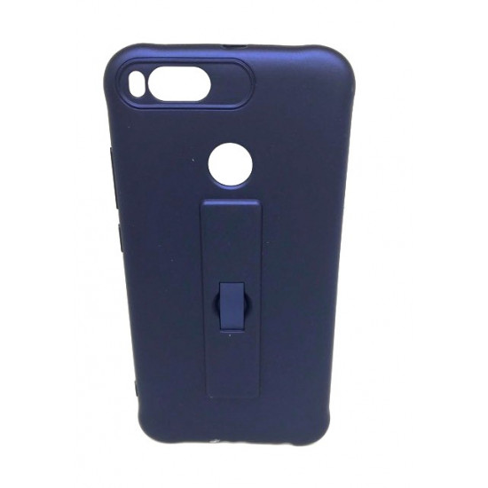 Capa De Silicone Motomo Con Anillo De Dedo Para Xiaomi Mi A1 Azul